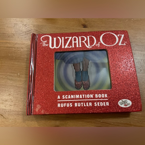 Scanimation: Duo/set of 2 glitter and hard cover pictures and big words books. - Picture 5 of 8